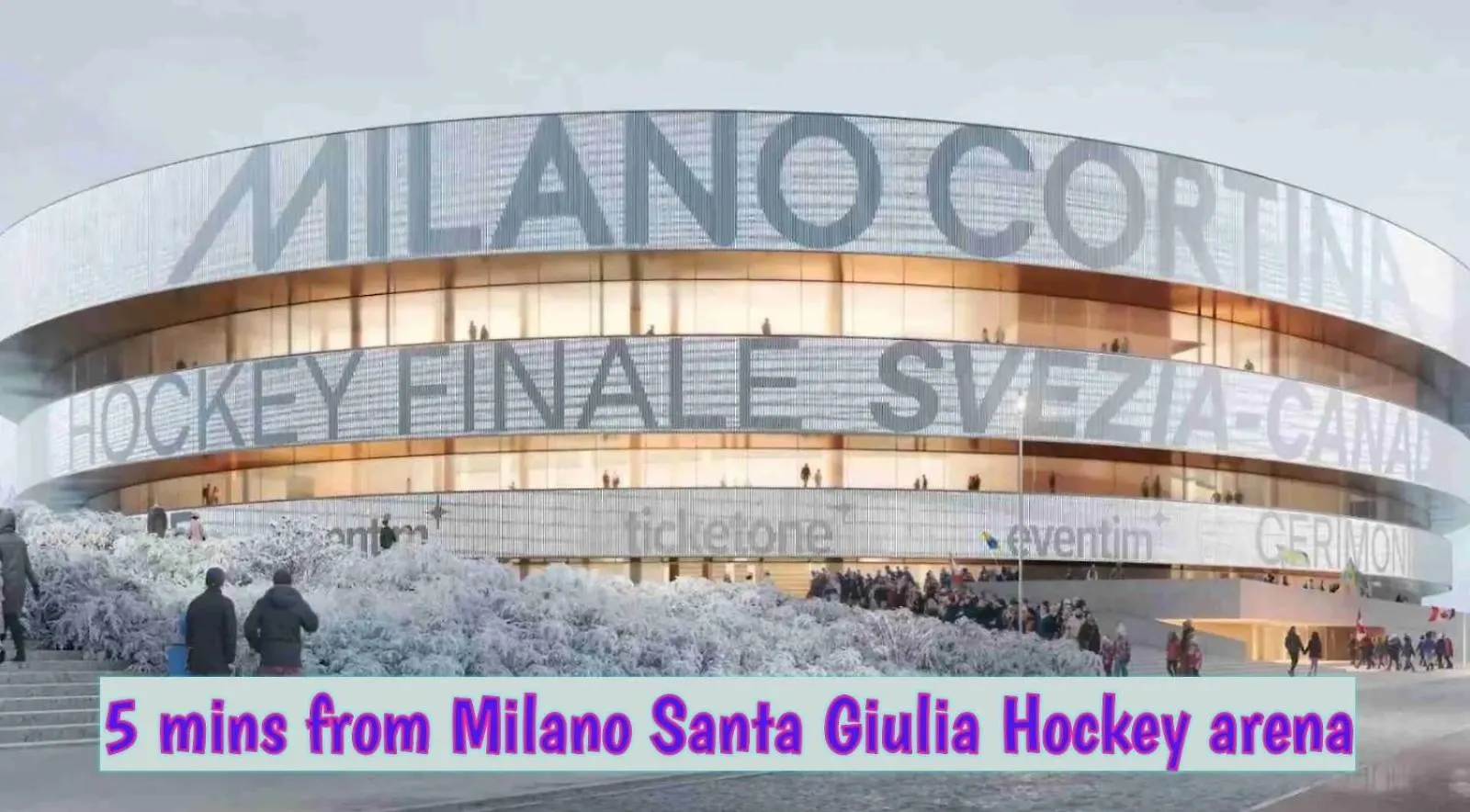 Mini Loft Fabrique - Milano Santa Giulia Hockey Arena Apartment Italy